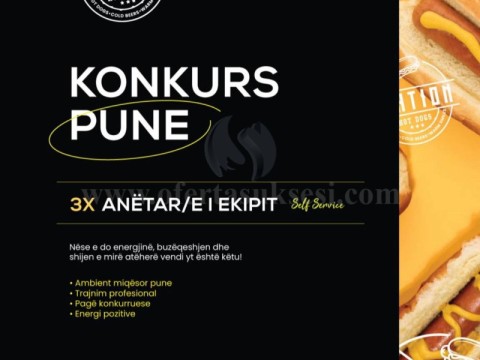 Ofroj pune 3 punetor-e